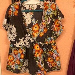 Johnny Was floral top